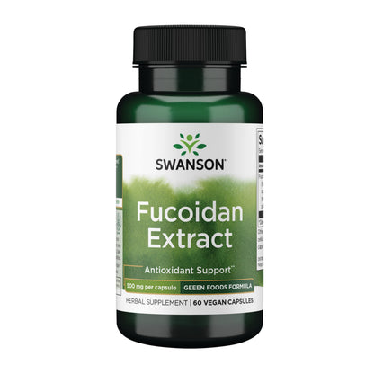 Swanson Fucoidan Extract – Immune Support, 60 Veggie Capsules, 500mg
