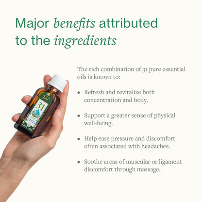 Essential Oil for The Whole Family. Swiss Just 31 50ml
