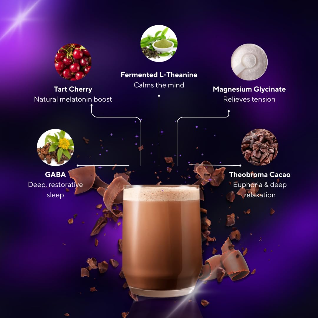 Switch Killswitch Sleep Aid: Sugar-Free Magnesium Cocoa for Restful Nights | 30 Servings