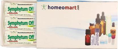 homeomart.com Symphytum Officinale Homeopathy Pellets (Pills) – CM Potency, Pack of 3