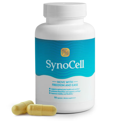 Synocell Glucosamine Chondroitin Complex – Joint Support with Boswellia, MSM & Quercetin