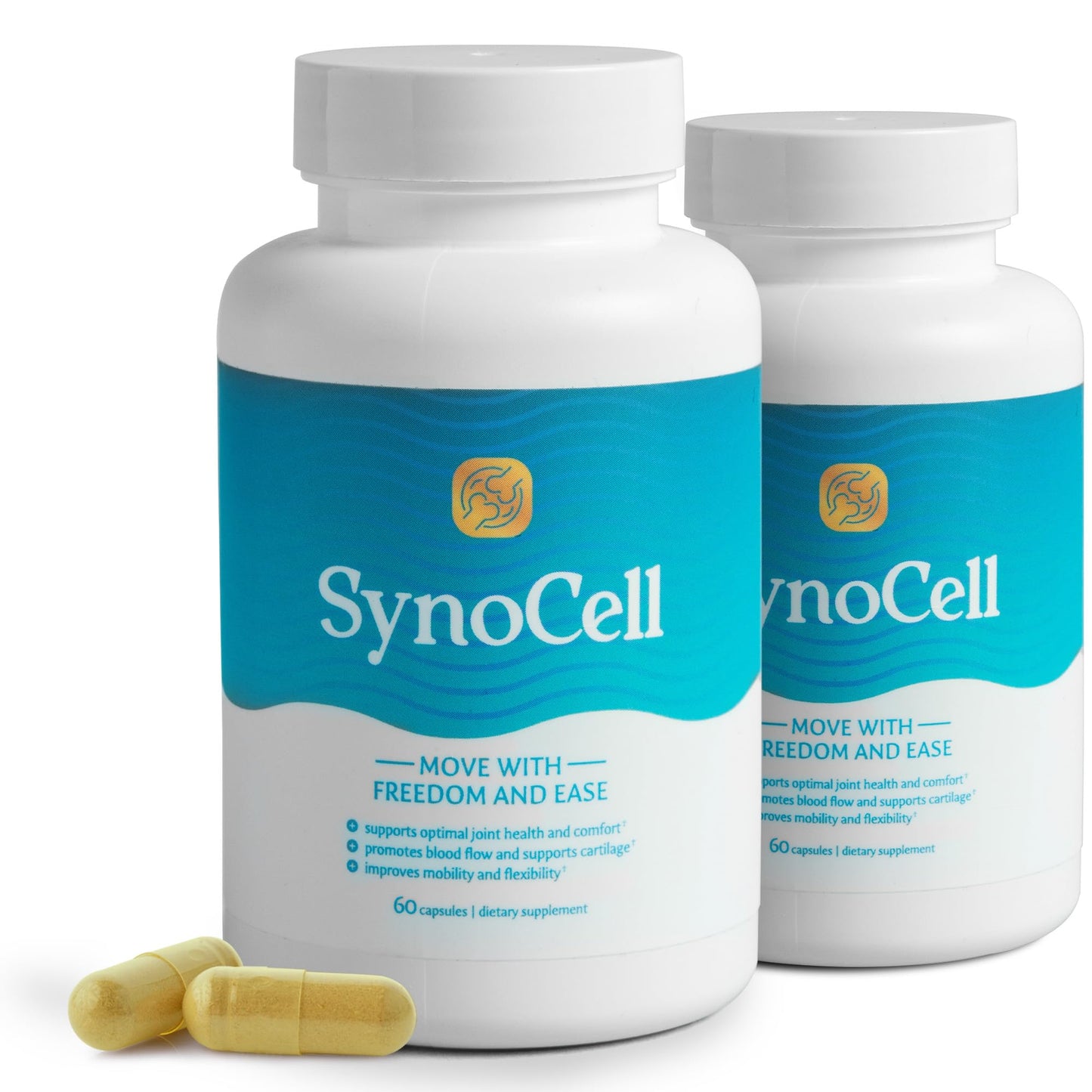 Synocell Glucosamine Chondroitin Complex 2-Pack – Joint Support with Boswellia, MSM