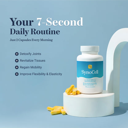 Synocell Glucosamine Chondroitin Complex – Joint Support with Boswellia, MSM & Quercetin