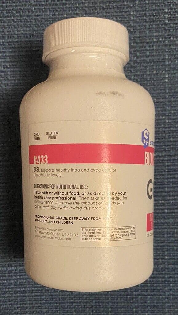 Systemic Formulas GCEL #433 – Master Antioxidant for Cellular Health