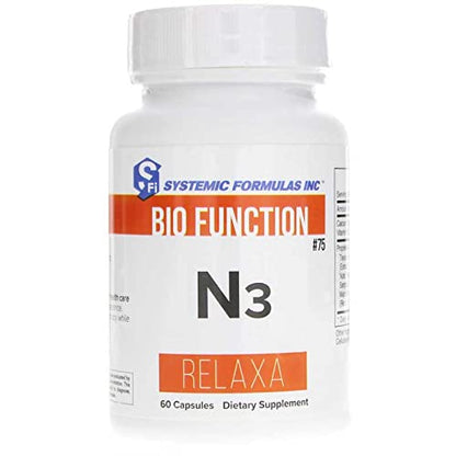 N3 Relaxa 60 Capsules by Systemic Formulas – Nervous System Support