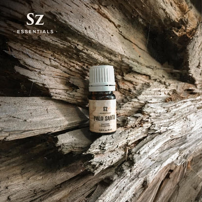Sz Essentials Palo Santo Essential Oil – 100% Pure & Ethically Sourced (Peru, 5 mL)