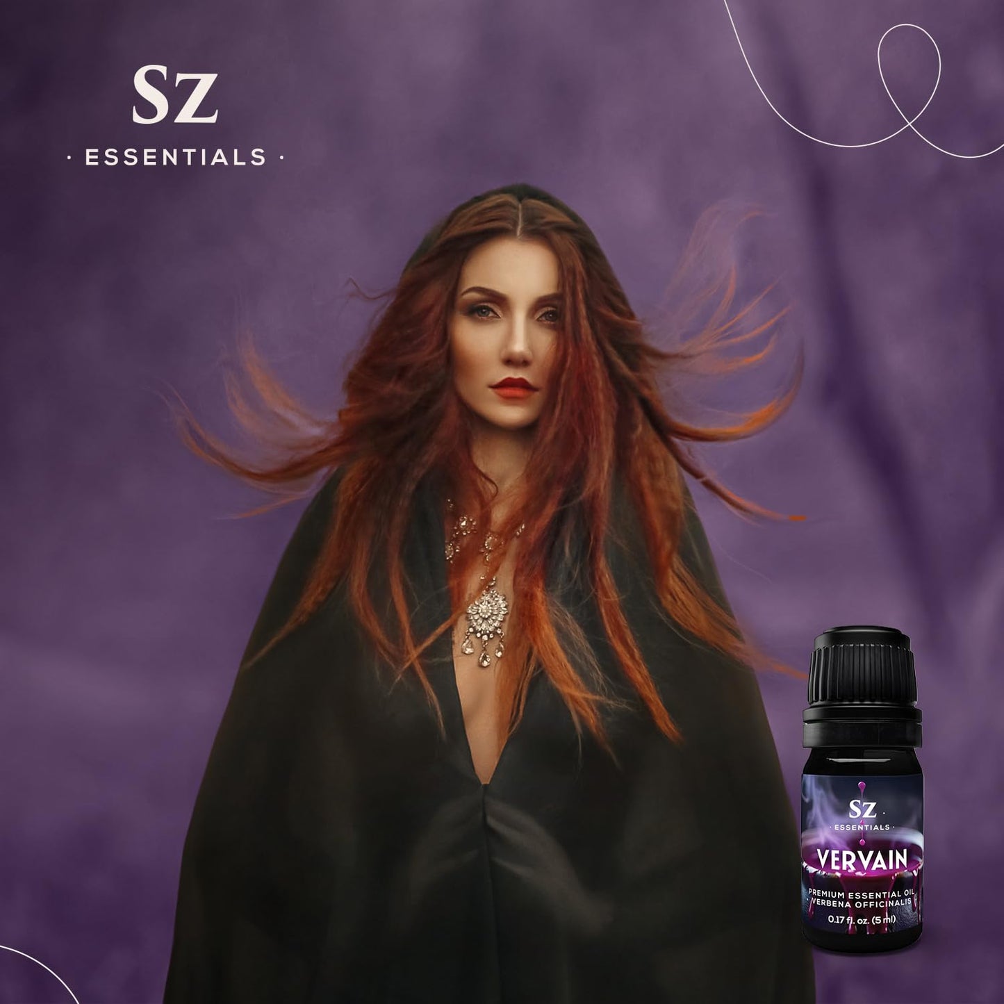 Sz Essentials Vervain Oil | Vegan, Spiritual Protection & Magick