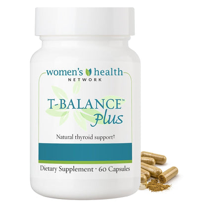 T-Balance Plus: Natural Thyroid Support for Women & Men – Iodine, Selenium & 5 Herbs (60 Capsules)