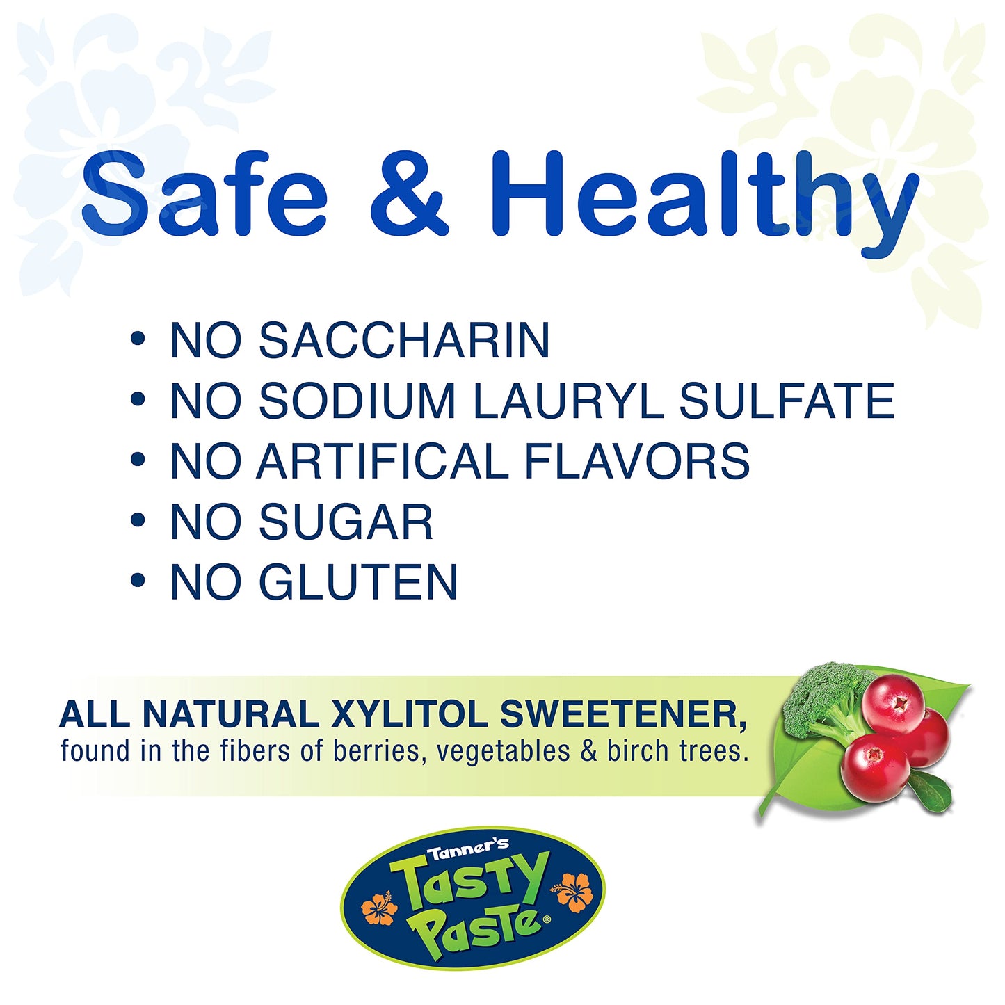 Tanner's Tasty Paste Cha Cha Chocolate Anti-Cavity Fluoride Toothpaste 4.2 oz - Kid-Friendly Chocolate Toothpaste