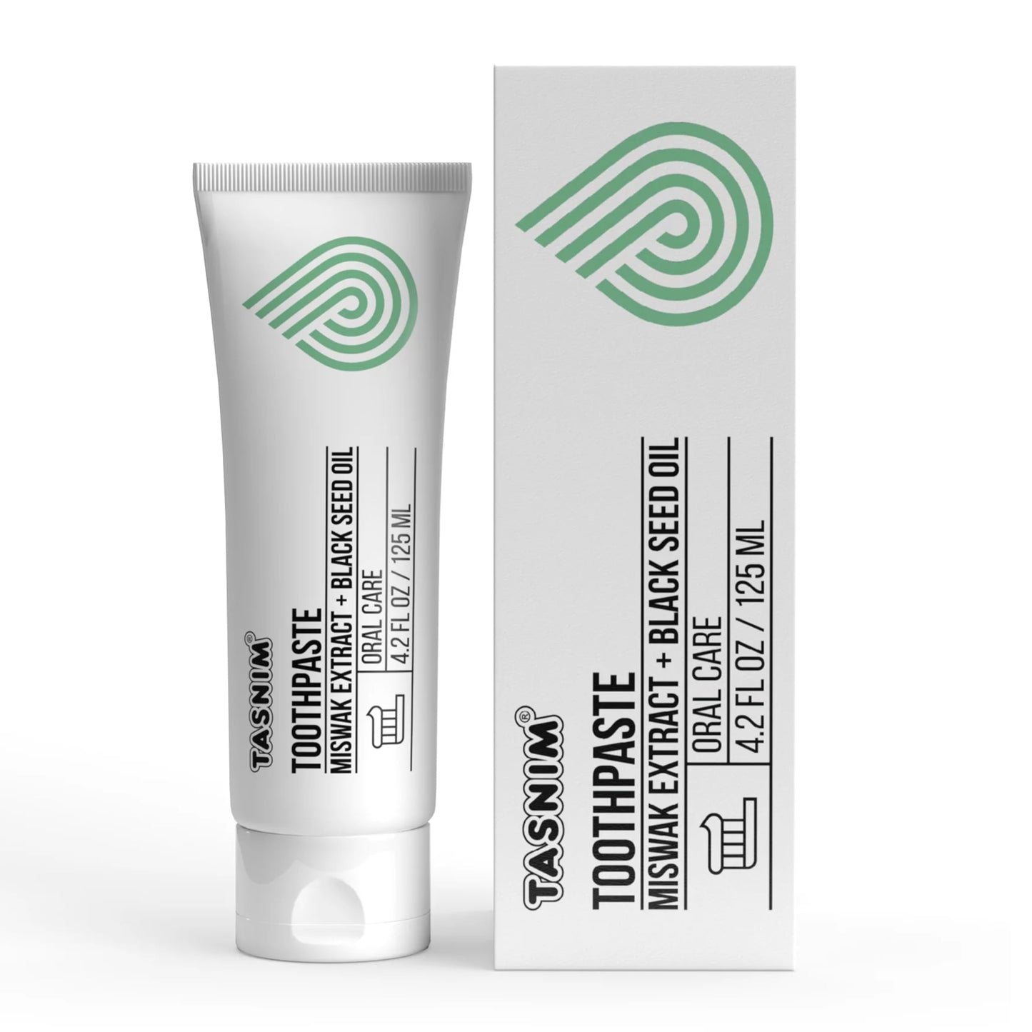 Tasnim Miswak Toothpaste 125ml - Fluoride Free Natural Oral Care
