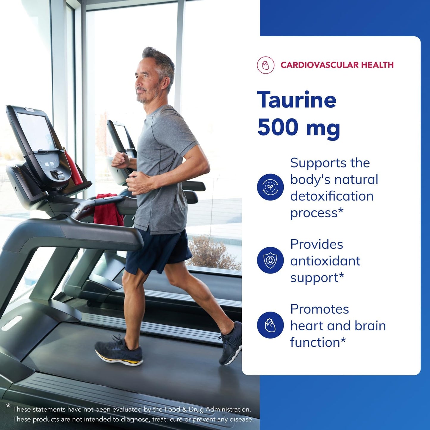 Pure Encapsulations Taurine 500 mg | Amino Acid Supplement for Heart, Brain & Eyes | 60 Capsules