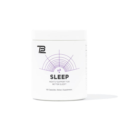 TB12 Sleep - Sleep Support with Magnesium, L-Theanine, Chamomile, GABA & Melatonin