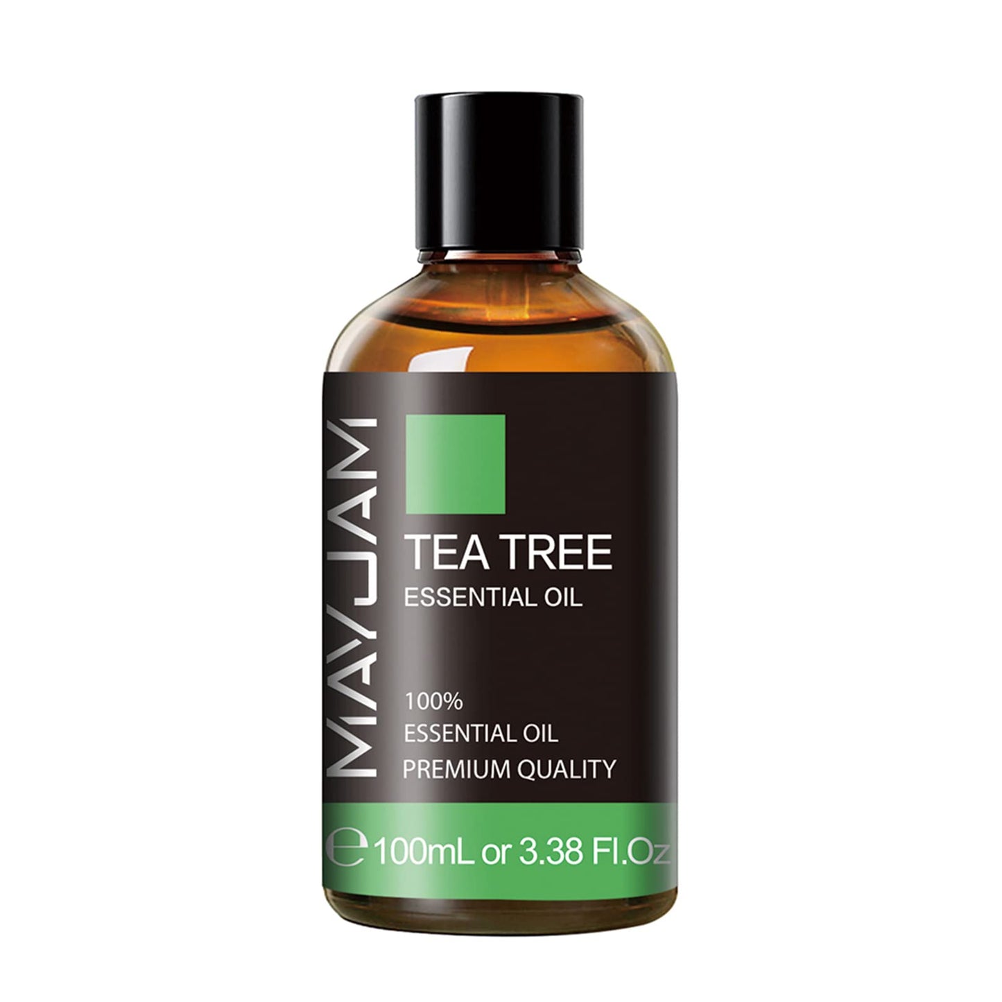 Tea Tree Essential Oil for Diffuser | MAYJAM Pure Essential Oils, 3.38 fl oz Bottle with Glass Dropper