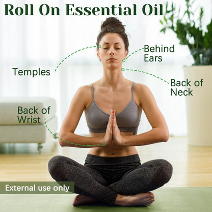 Tea Tree Oil Roll On - 100% Pure Tea Tree Essential Oil for Skin | Premium Aromatherapy