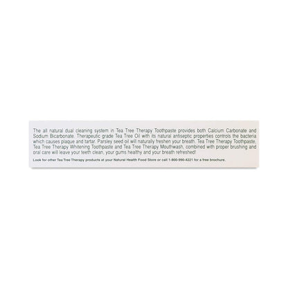 Tea Tree Therapy Tea Tree Tpste,Bak Soda, 5 oz 6 pk