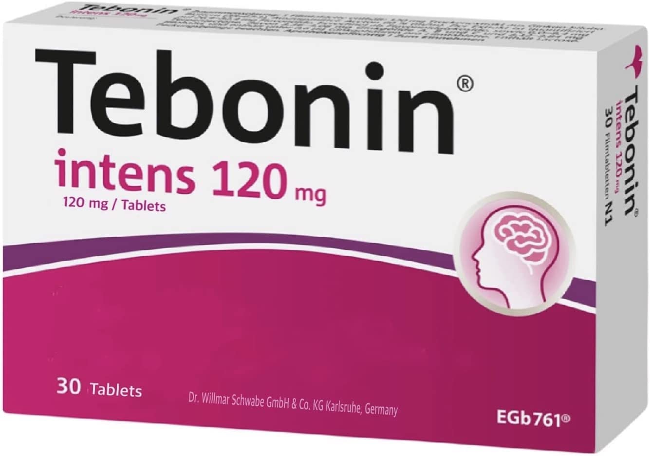 Tebonin EGB 761 (30 Tablets) – May Support Tinnitus, Vertigo, Circulation & Cognitive Function