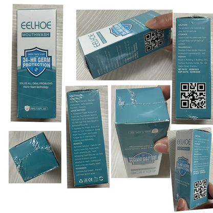 3Pcs Teeth Mouthwash Foam – Stain Removal & Fresh Breath (30ml x3)