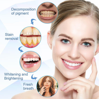 Teeth Whitening Essence Pen – Travel-Friendly Mint, Gentle on Sensitive Teeth (3pcs)