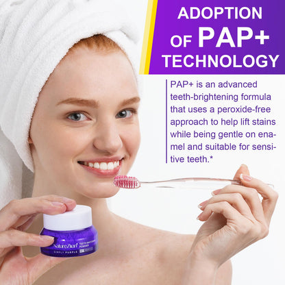 Teeth Whitening Powder - Removes Stains, No Sensitivity | Coffee