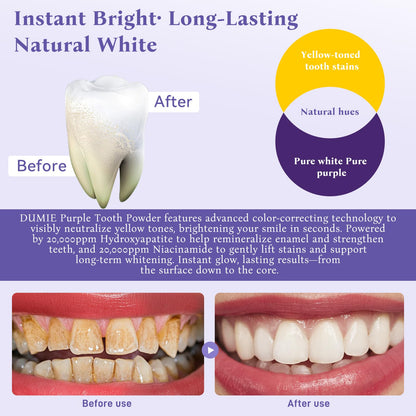 Hydroxyapatite Niacinamide Teeth Whitening Powder – Enamel Repair
