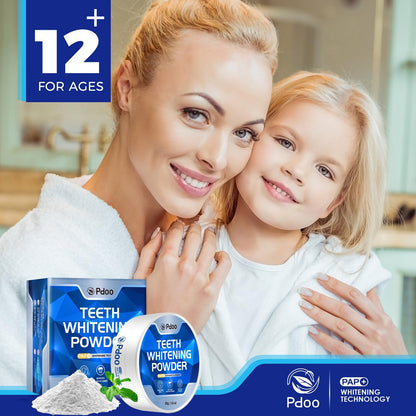 Teeth Whitening Powder 50g with PAP – Sensitivity-Free & Enamel-Safe