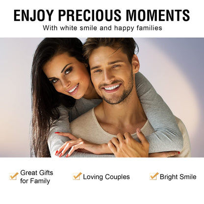 Teeth Whitening Strips – 14 Treatments, Pack of 28, Non-Slip, Removes Coffee & Smoking Stains