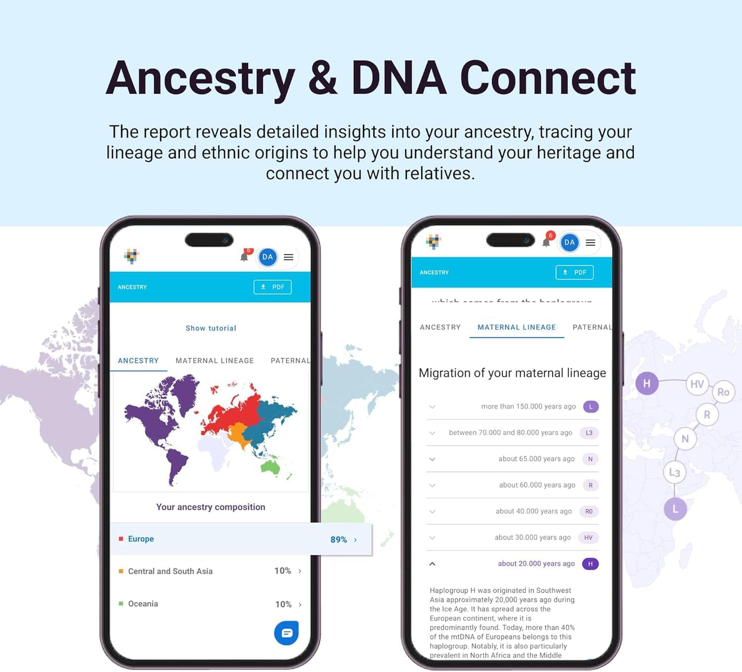 tellmeGen Advanced DNA Test Kit – 420+ Reports | Health, Ancestry, Traits