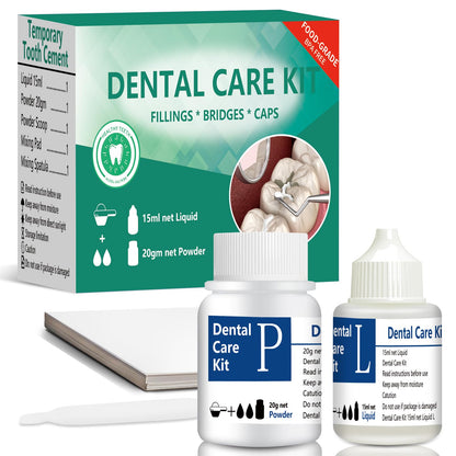 Temporary Tooth Repair Kit – Zinc Oxide Eugenol Cement for Crowns & Bridges | Perfect Smile (6)