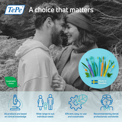 TePe Bridge & Implant Floss for Implants, Bridges & Braces – 30 Pieces