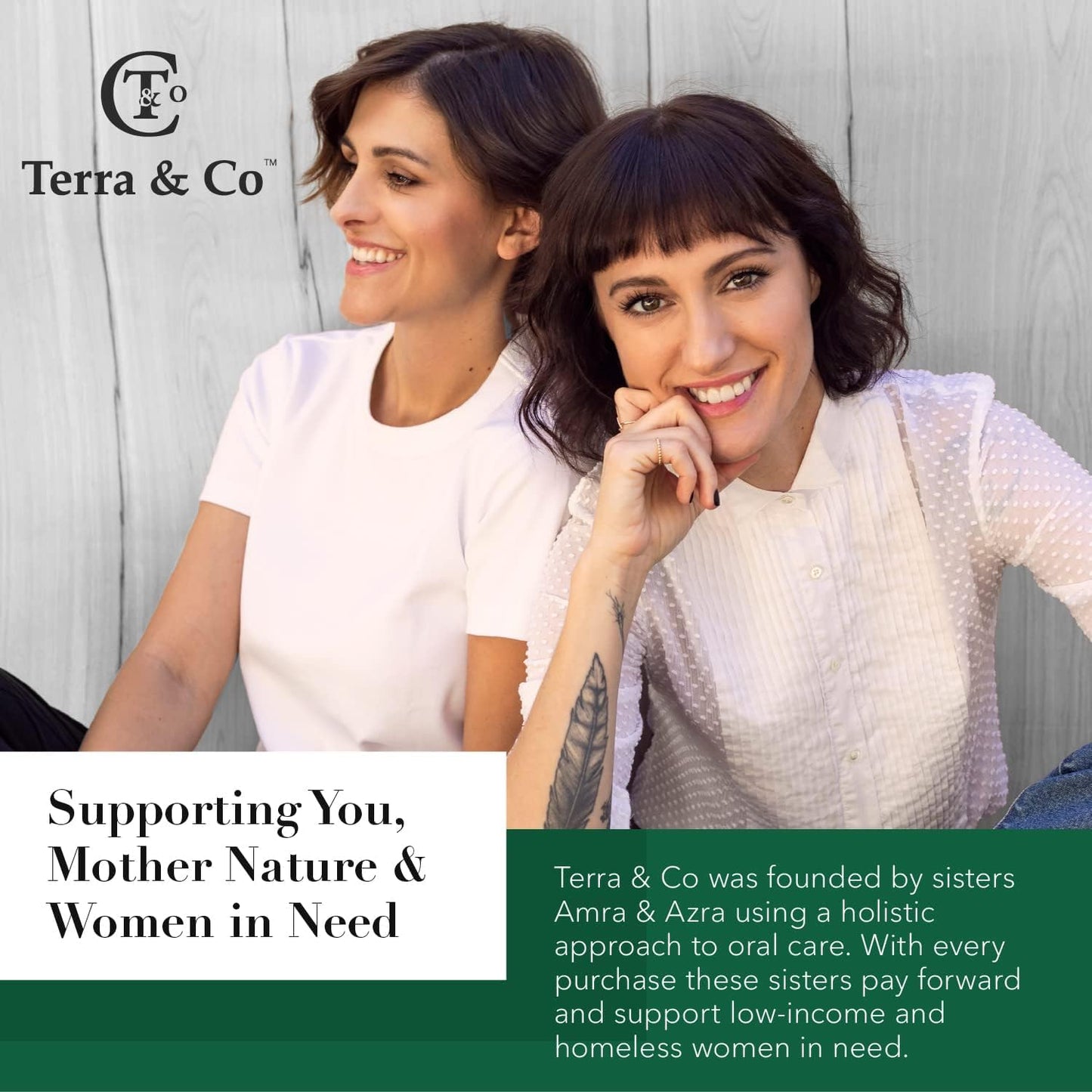 Terra & Co. Brilliant Black Hydroxyapatite Toothpaste for Whitening Teeth – USA-Made, Fluoride-Free, Vegan, SLS-Free, Low Abrasion – Mint, 3.4 oz