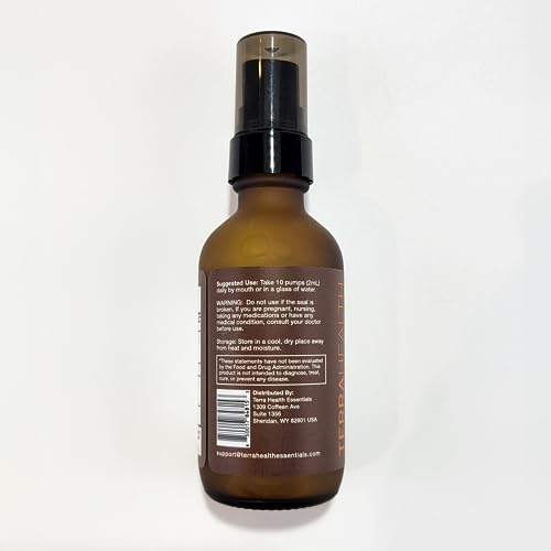 Terra Health Essentials Liposomal Curcumin Drops — Joint Support with Turmeric & Black Pepper, 5X Absorption, 30 Servings, Vegan
