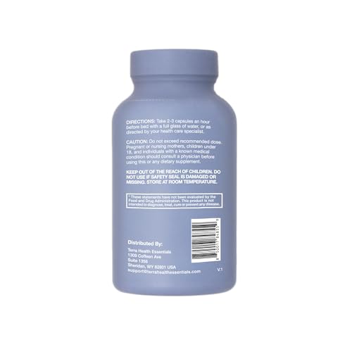 Terra Heath Essentials Fast Asleep | All-Natural Sleep Support, 30-Day Supply
