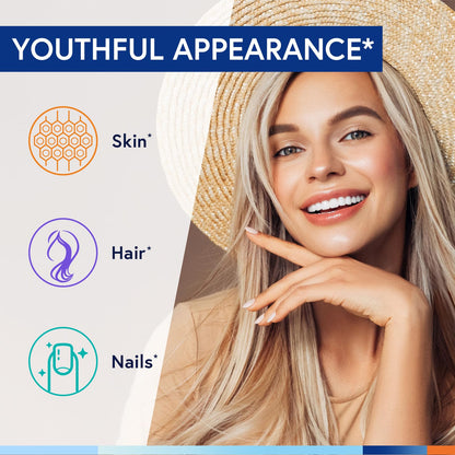Terranics Multi Collagen Peptides – Type I II III V X, Unflavored
