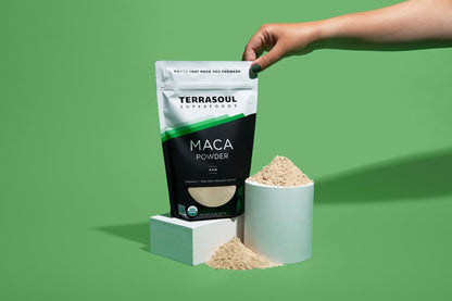 Terrasoul Organic Raw Maca Powder, 1 lb – Premium Quality & Energy