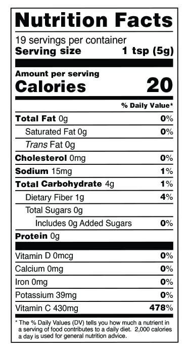 Terrasoul Organic Camu Camu Powder 3.5 oz – Amazonian Superfruit for Immune Support, Vitamin C