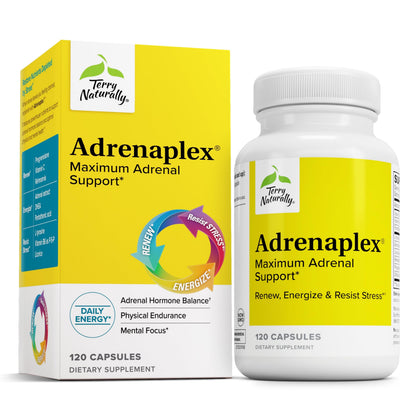 Terry Naturally Adrenaplex – Adrenal Gland Support, 120 Capsules