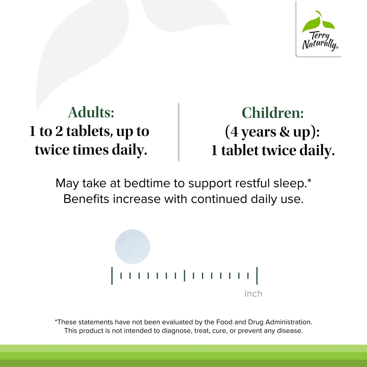 Terry Naturally AnxioCalm – 75 Tablets | Fast-Acting, Non-Drowsy, Safe for Adults & Kids 4+
