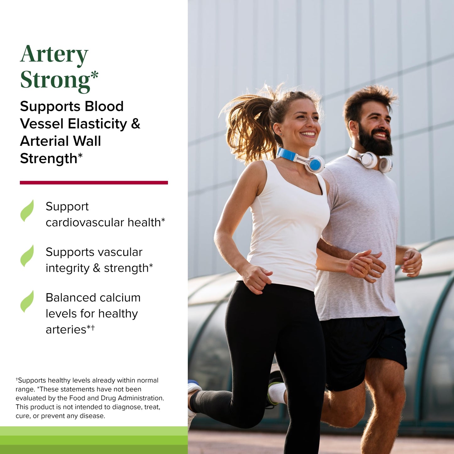 Terry Naturally Artery Strong - Cardio Health & Vascular Elasticity (60 Softgels x2)