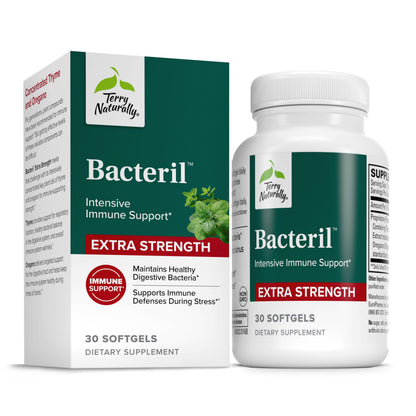 Terry Naturally Bacteril Extra Strength – Immune & GI Health (Gluten & Dairy Free)