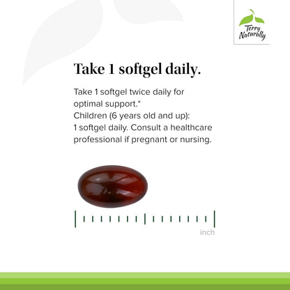 Terry Naturally Bacteril – Intestinal Support with Clove, Cinnamon, Thyme & Oregano (Pack of 2)