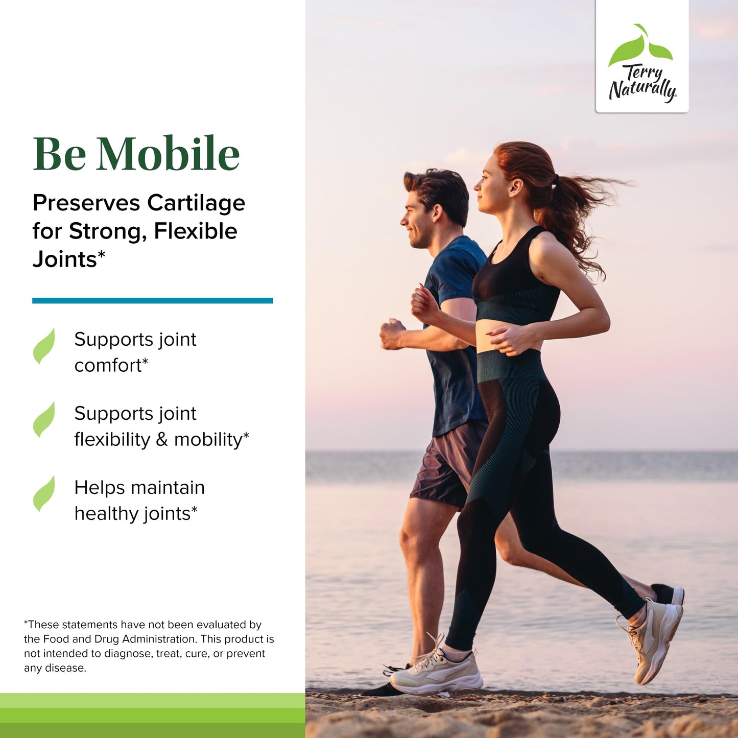 Be Mobile Collagen for Joint Health – Terry Naturally, 60 Caps (2-Pack)