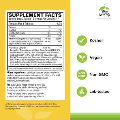 Terry Naturally Curamin Headache - DLPA, Boswellia & Curcumin