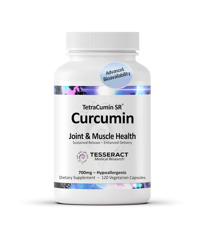 TetraCumin SR Joint Support – Sustained Release Turmeric Curcumin | 120 Capsules