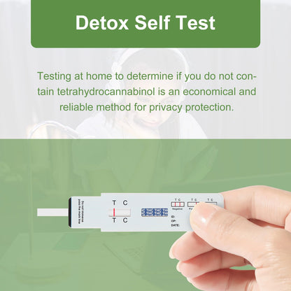 THC Drug Test Kit – 20 Urine Test Strips | Fast & Accurate Marijuana Detection