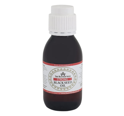 The Blessed Seed Strong Black Seed Oil – 100 ml | 100% Pure, Slow Cold-Pressed Antioxidant Health Supplement