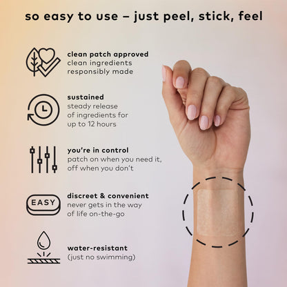 The Good Patch Desire Patches – Get in the Mood, Plant-Powered Wellness (24 Patches)