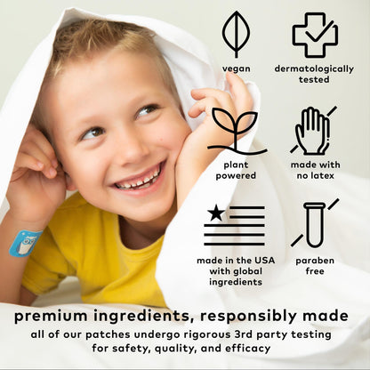 The Good Patch Nite Owl Patch – Natural Sleep Support for Kids (36 Patches)