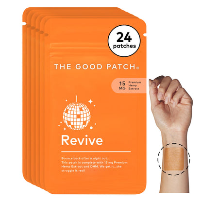 The Good Patch Revive Recovery Patch – Hemp & DHM for Post-Night-Out Wellness