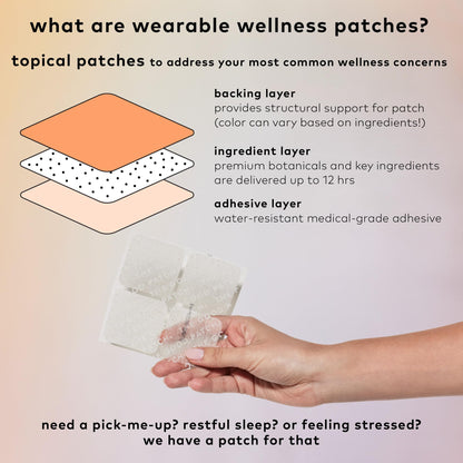 Slumber Sleep Patch by The Good Patch — Melatonin-Free, Sustained Release, Plant-Powered Wellness (24 Patches)