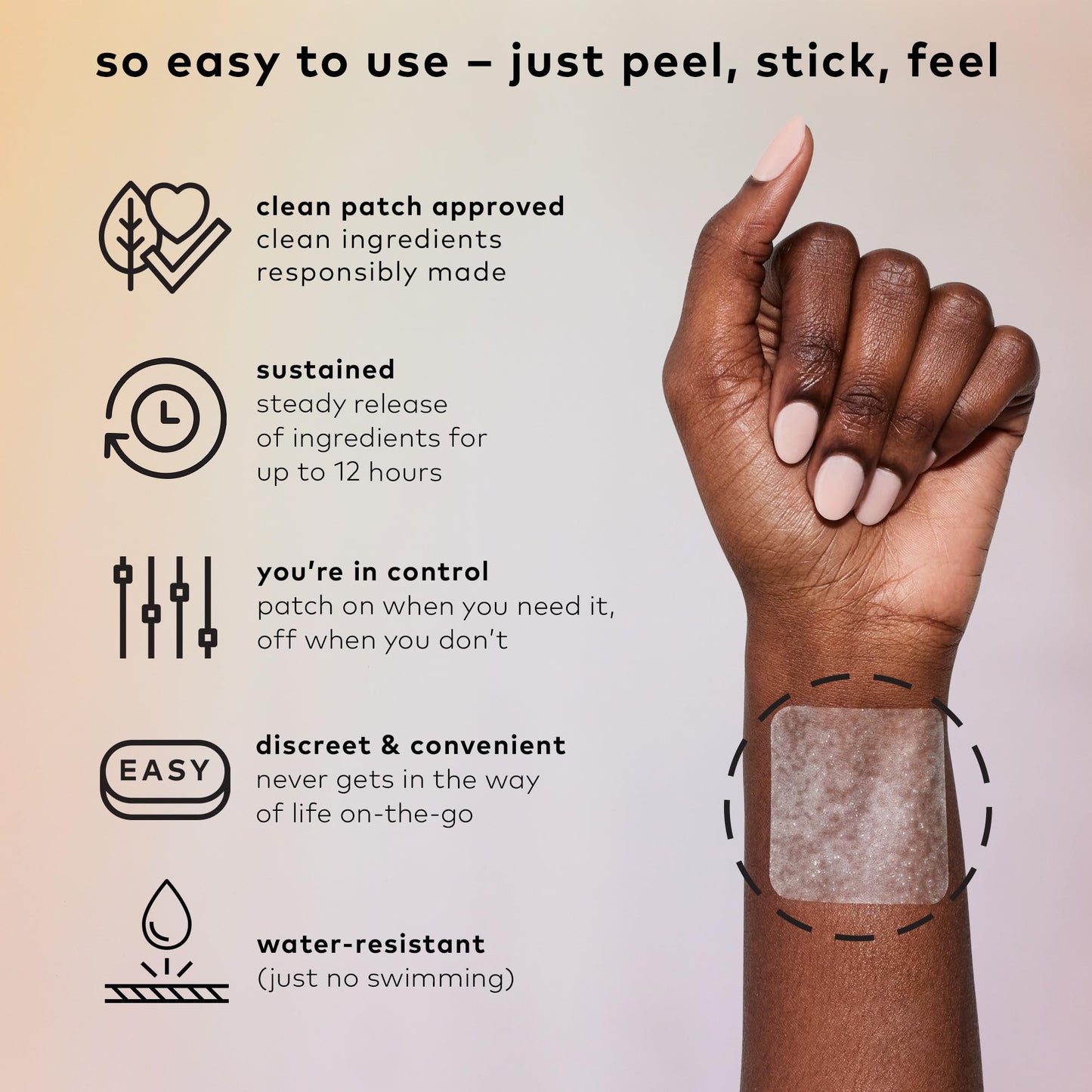 Slumber Sleep Patch by The Good Patch — Melatonin-Free, Sustained Release, Plant-Powered Wellness (24 Patches)